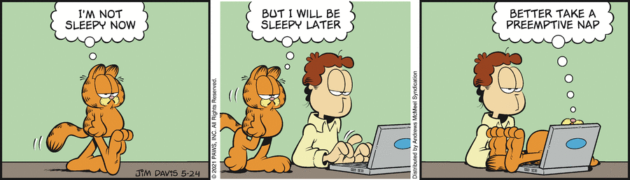 Garfield, May 24, 2021