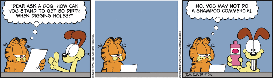 Garfield, May 26, 2021