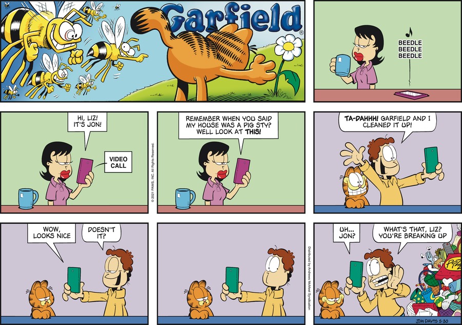 Garfield, May 30, 2021