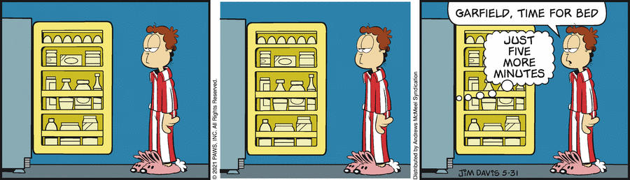 Garfield, May 31, 2021