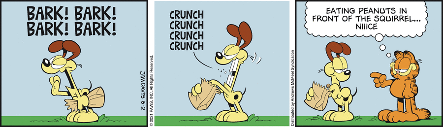 Garfield, June 2, 2021