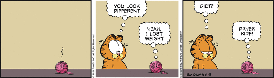 Garfield, June 3, 2021