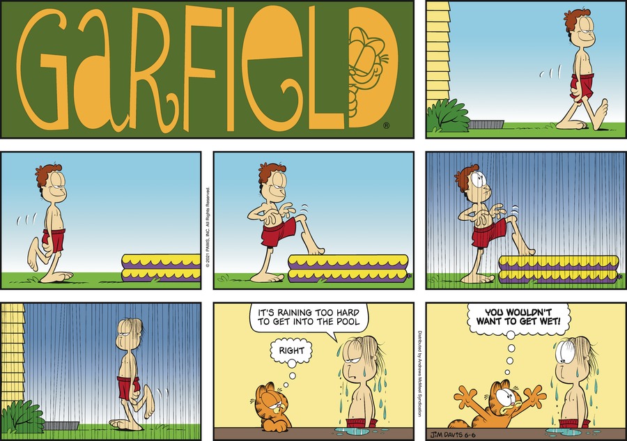 Garfield, June 6, 2021