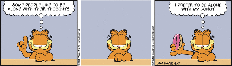 Garfield, June 7, 2021