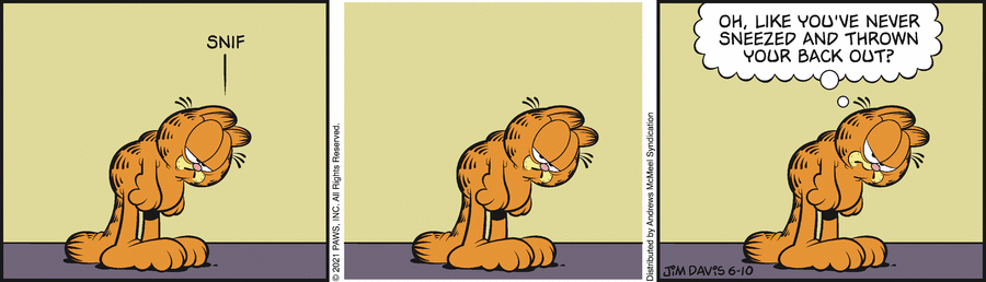 Garfield, June 10, 2021