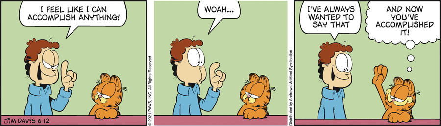 Garfield, June 12, 2021