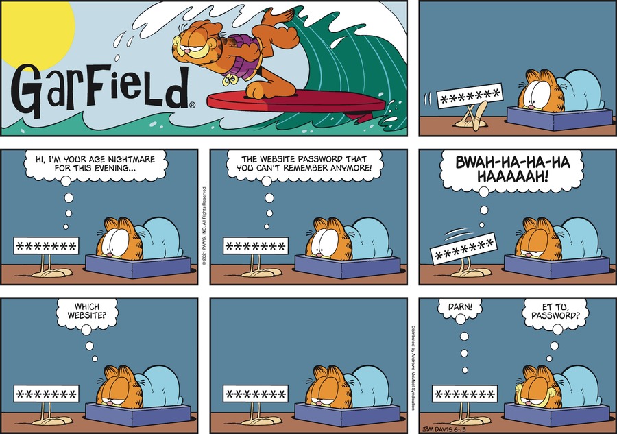 Garfield, June 13, 2021