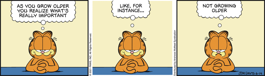 Garfield, June 14, 2021