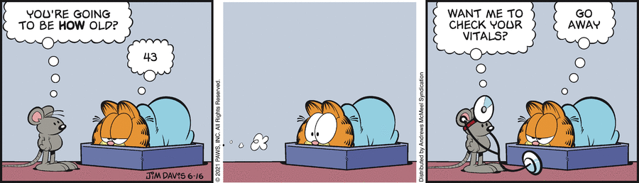 Garfield, June 16, 2021