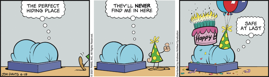 Garfield, June 19, 2021