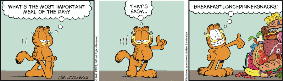 Garfield, June 22, 2021