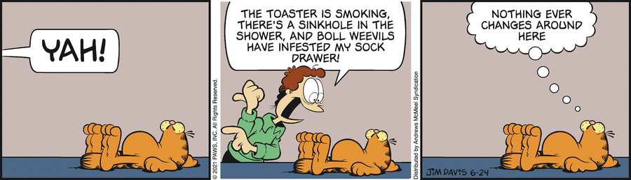 Garfield, June 24, 2021