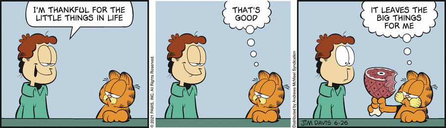 Garfield, June 26, 2021