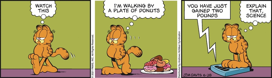 Garfield, June 28, 2021
