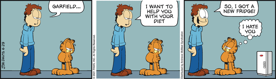 Garfield, June 29, 2021