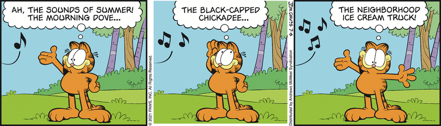 Garfield, July 6, 2021