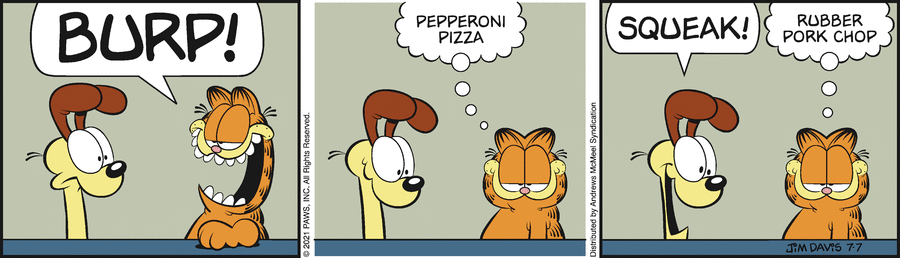 Garfield, July 7, 2021