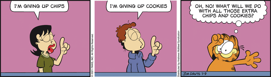 Garfield, July 9, 2021