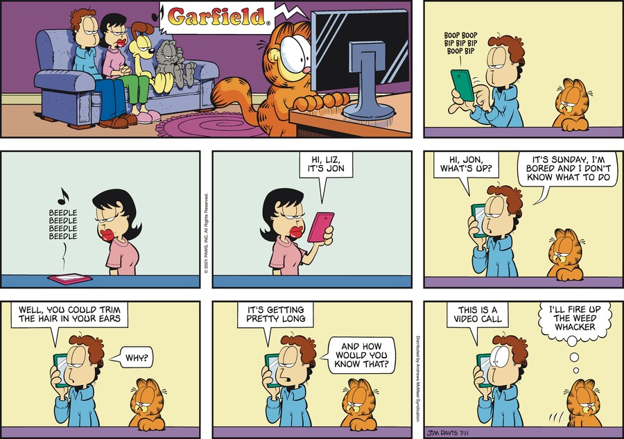 Garfield, July 11, 2021