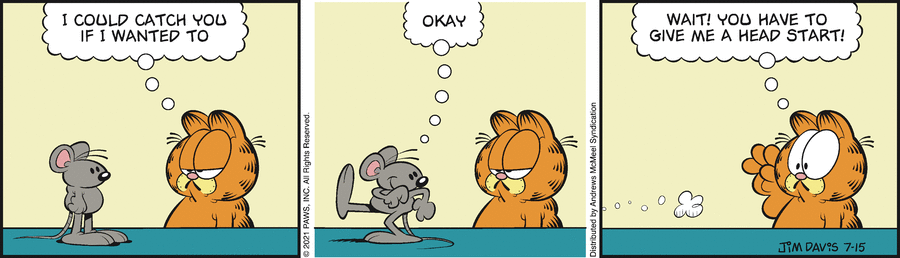 Garfield, July 15, 2021