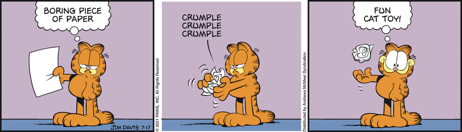 Garfield, July 17, 2021