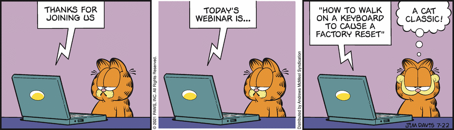 Garfield, July 22, 2021