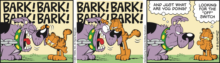 Garfield, August 11, 2021