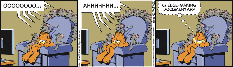 Garfield, August 19, 2021