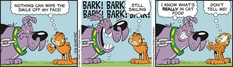 Garfield, August 21, 2021