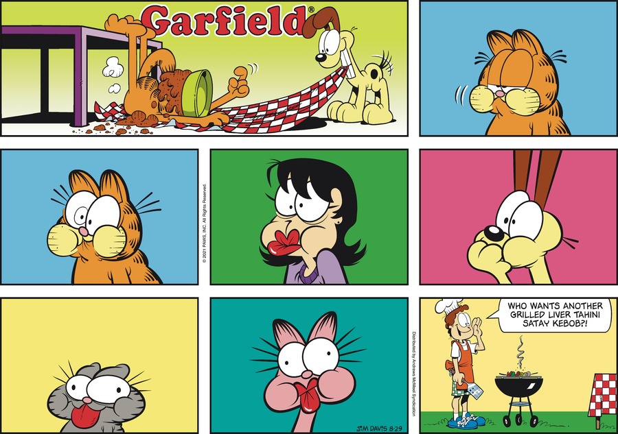 Garfield, August 29, 2021