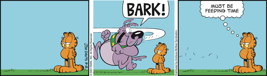 Garfield, September 8, 2021