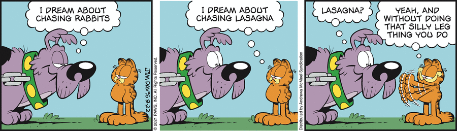 Garfield, September 22, 2021