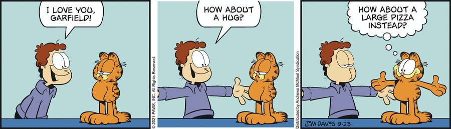 Garfield, September 23, 2021