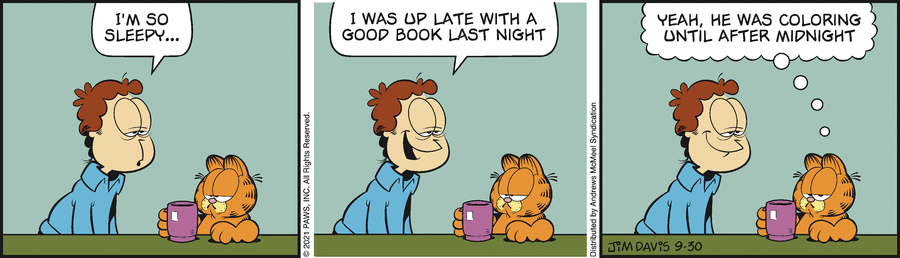 Garfield, September 30, 2021