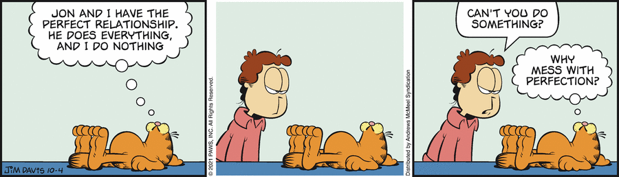 Garfield, October 4, 2021