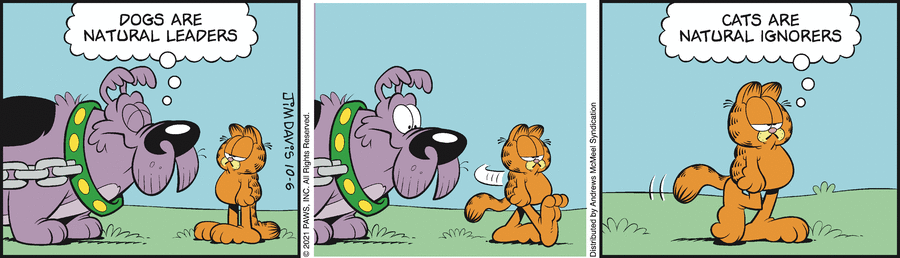 Garfield, October 6, 2021