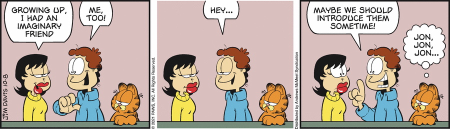 Garfield, October 8, 2021