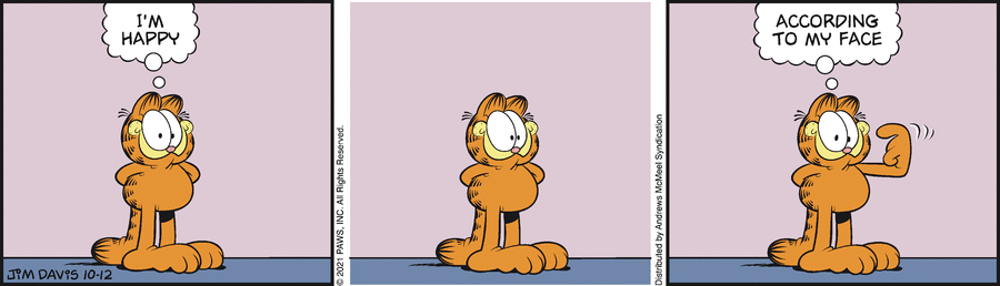 Garfield, October 12, 2021