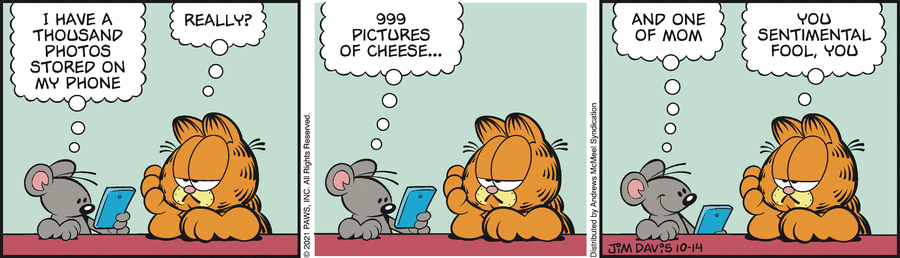 Garfield, October 14, 2021