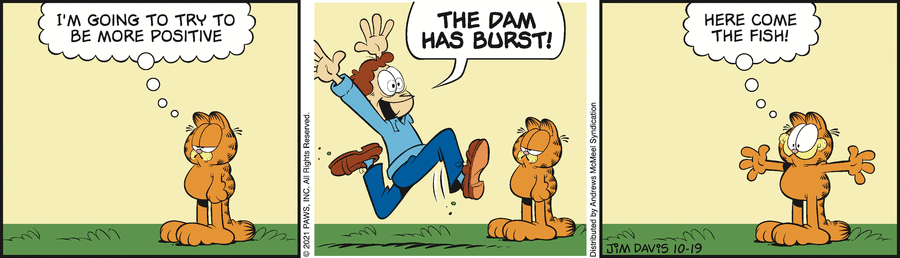 Garfield, October 19, 2021
