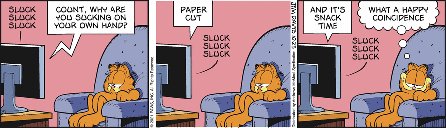Garfield, October 23, 2021