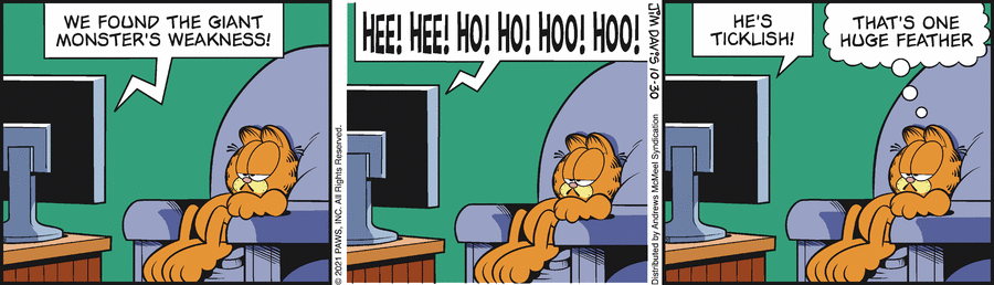Garfield, October 30, 2021