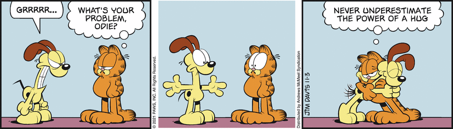 Garfield, November 3, 2021