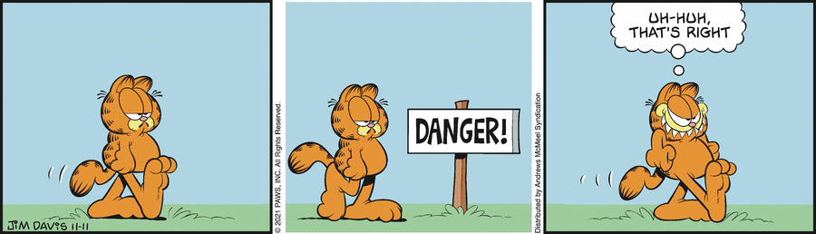 Garfield, November 11, 2021