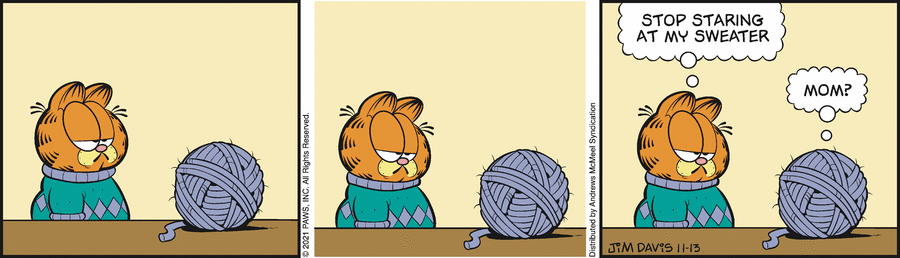 Garfield, November 13, 2021