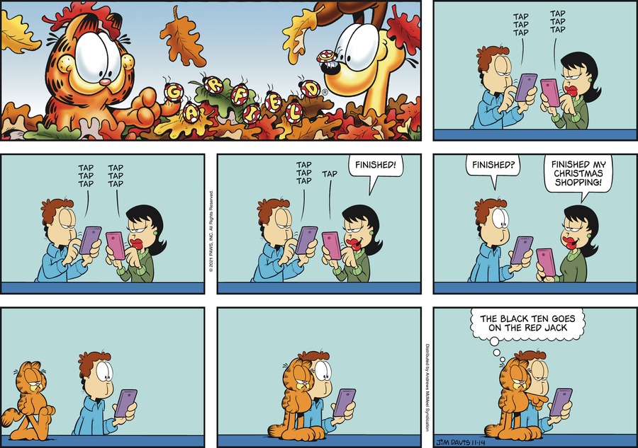 Garfield, November 14, 2021