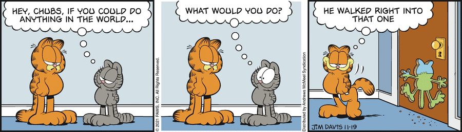 Garfield, November 19, 2021