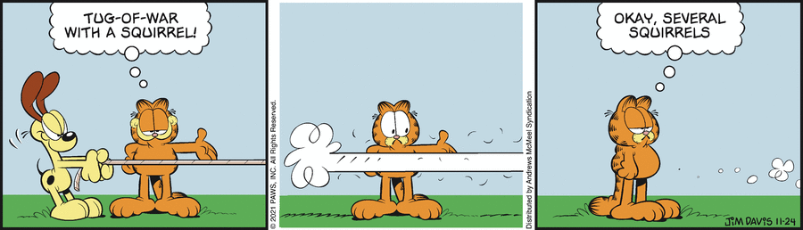 Garfield, November 24, 2021