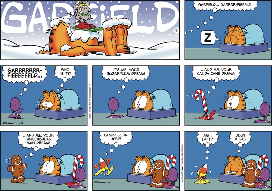 Garfield, December 5, 2021