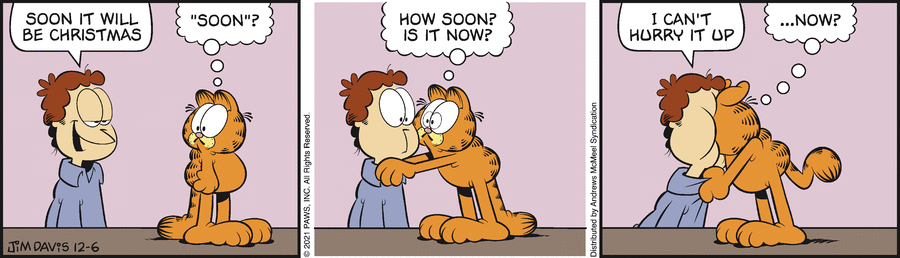 Garfield, December 6, 2021